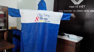 In ấn - Thiết kế - sản xuất áo mưa tại Đà Nẵng