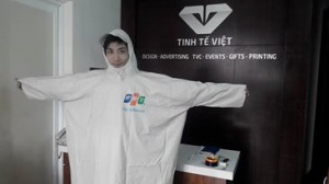 In ấn - Thiết kế - sản xuất áo mưa tại Đà Nẵng